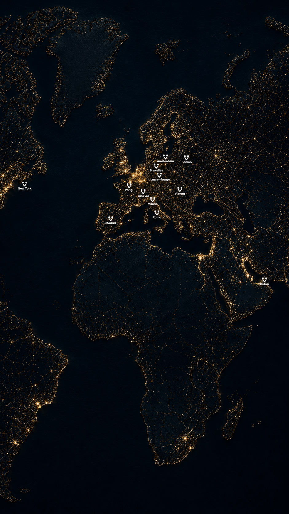 Global Presence Map