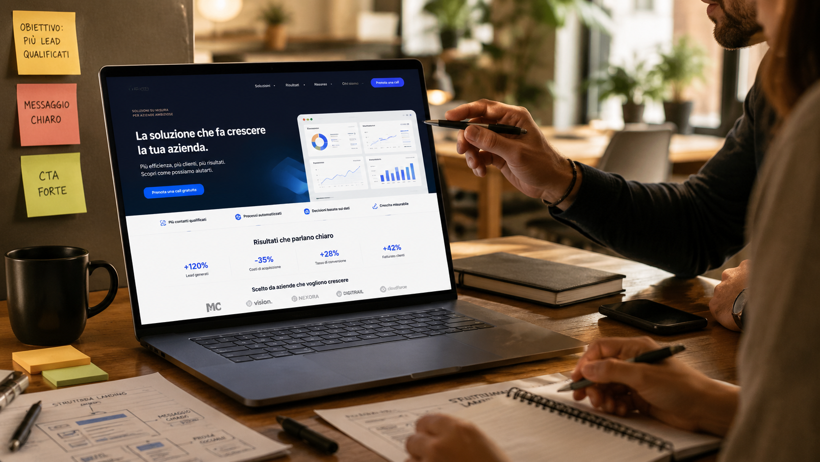 Landing page ad alta conversione