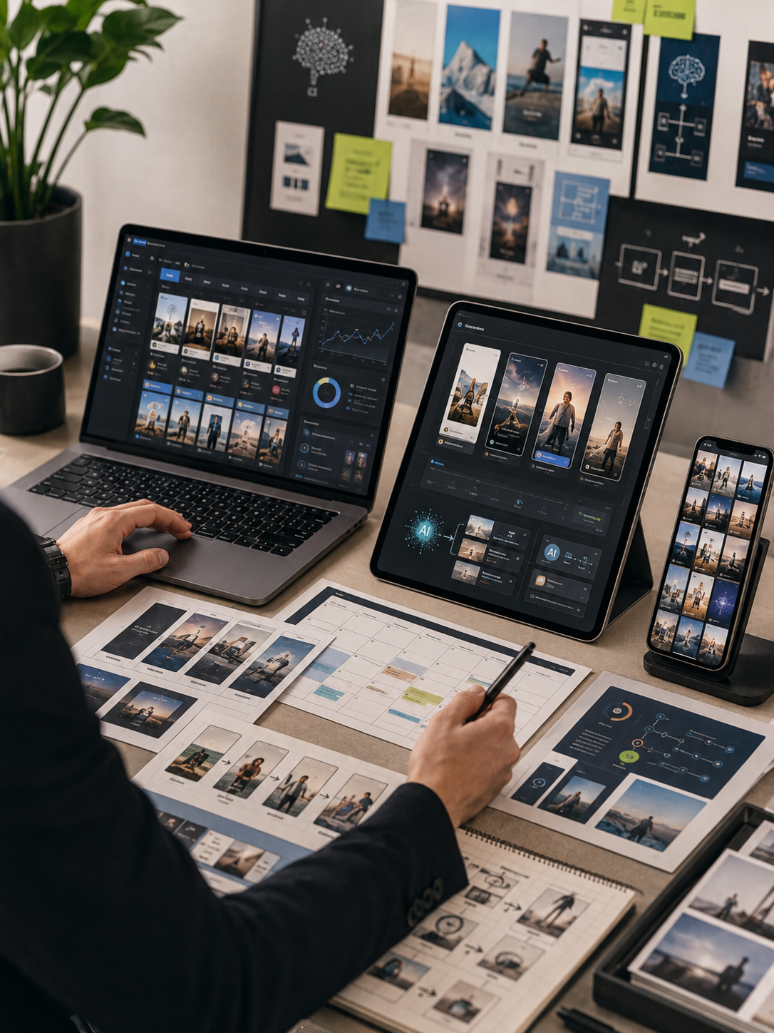 Contenuti AI per Social & Marketing